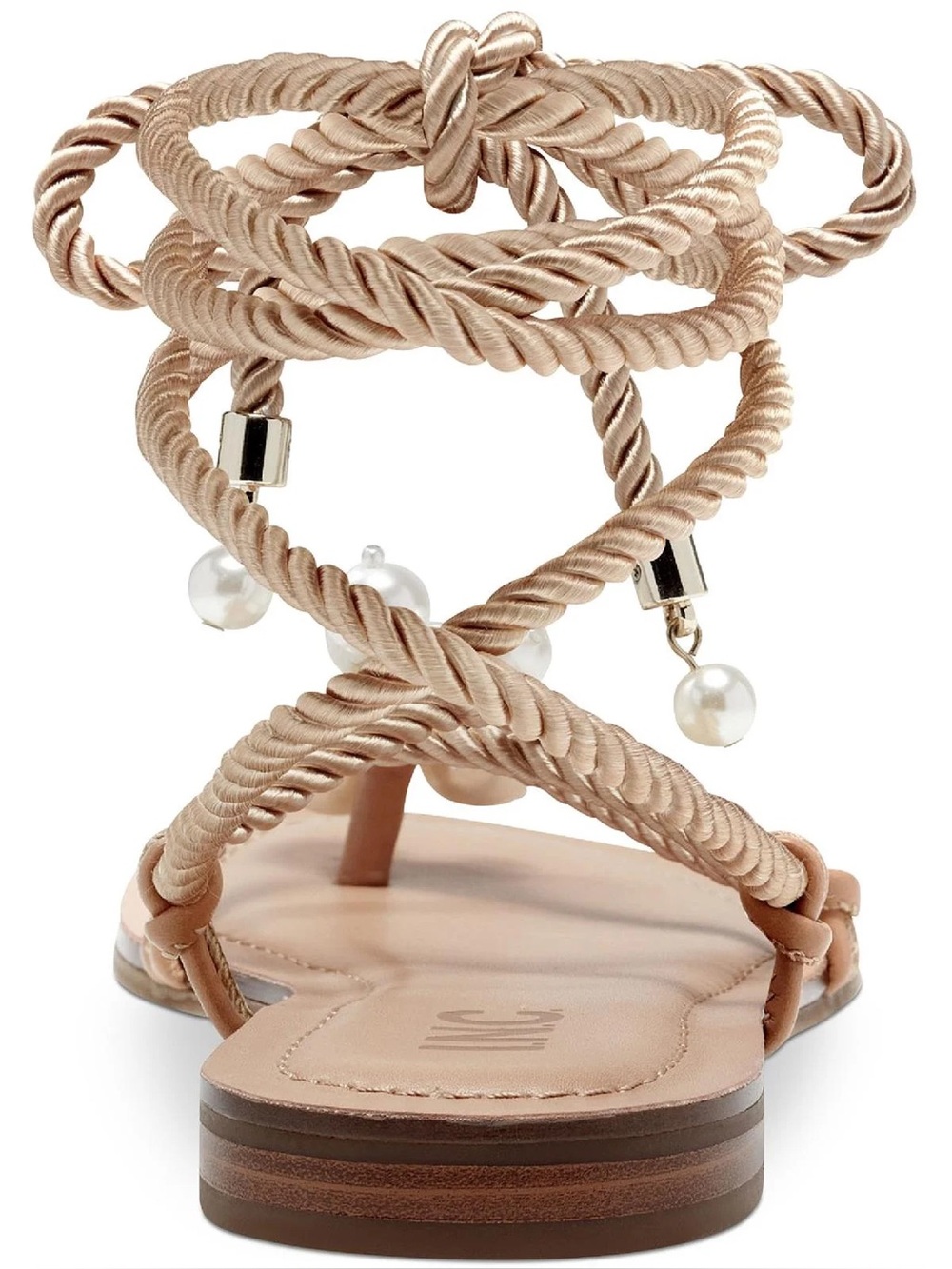 INC Jerzi Pearl & Rope Gladiator Sandals - Picture 3 of 4